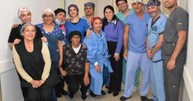 Iturre recorrió las instalaciones del Hospital Zonal de Fernández