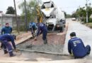 La Municipalidad realizó el mantenimiento de calles con hormigón en los barrios Aeropuerto, Vinalar, Juan XXIII y Néstor Kirchner