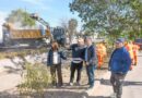La Municipalidad trabajó en el mantenimiento del desagüe de la avenida Ingeniero Contreras en el barrio Siglo XX