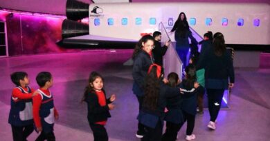 Jardines de infantes municipales iniciaron el programa de visitas guiadas al simulador Espacial