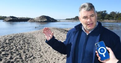 Intensifican trabajos preventivos en el río Dulce para anticiparse a los efectos de “El Niño”