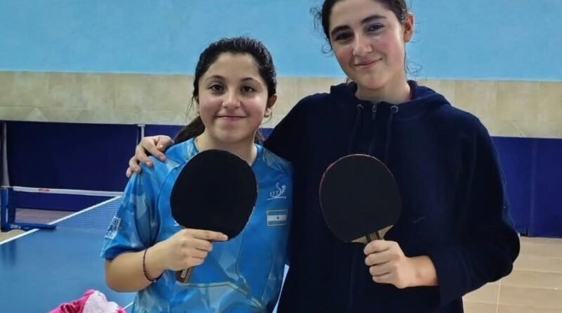 Tenis de Mesa: jóvenes santiagueñas descollaron en el Gran Prix de Mendoza