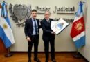 El gobernador Elías Suárez firmó el acuerdo con el CFI para la modernización del Poder Judicial