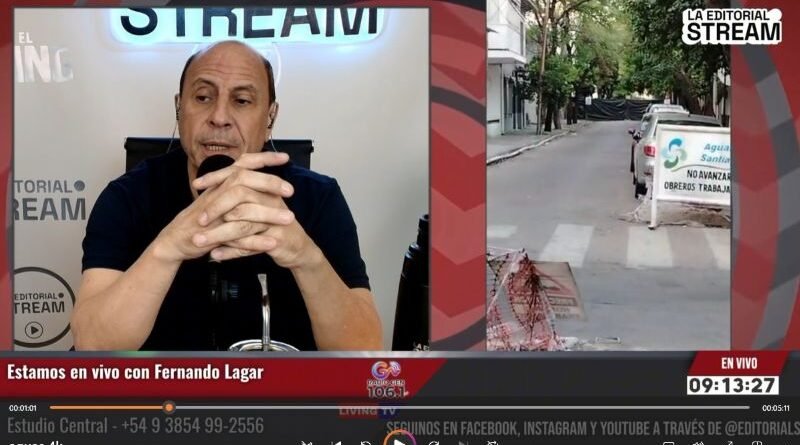Vecinos y comercios de calle Urquiza esperan respuestas de Aguas de Santiago
