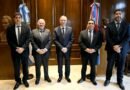 Elías Suárez recibió al presidente de la Comisión Arbitral de Impuestos